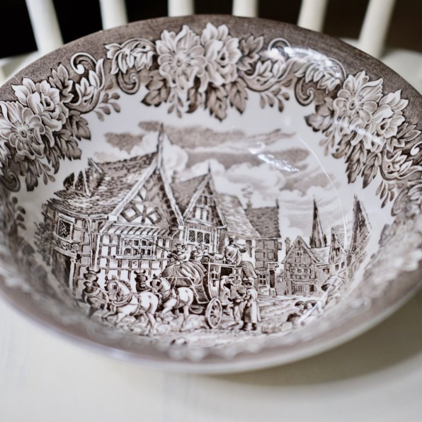 Mísa 22 x 7 cm Staffordshire England