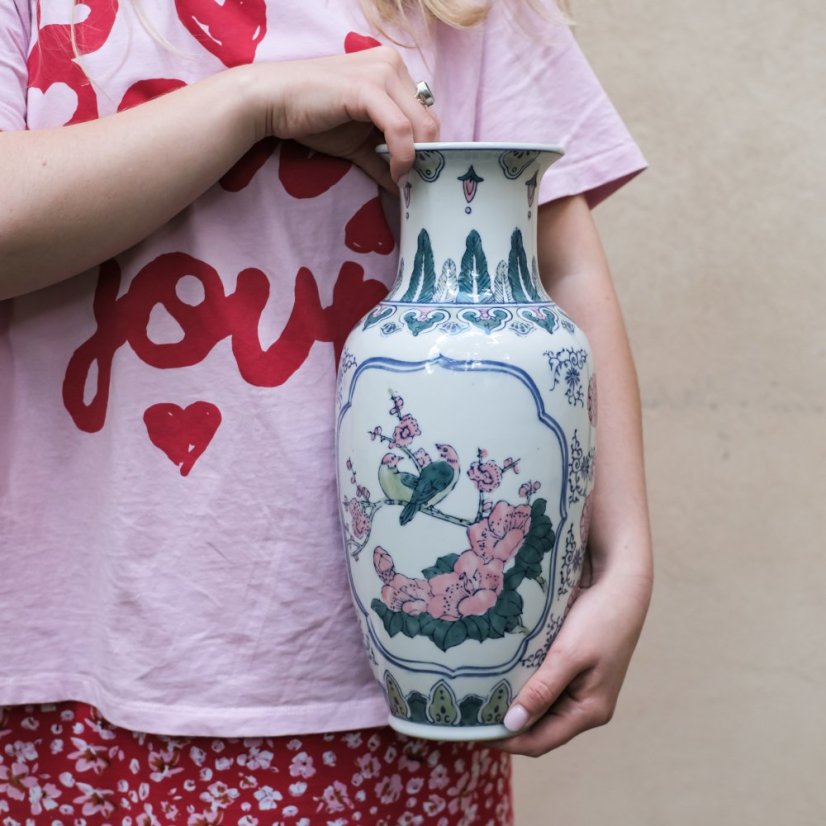 Keramická váza 36 cm - Old China