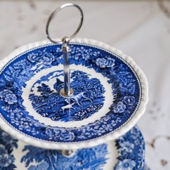 Třípatrový etažér Enoch Wedgwood 25/20/18 cm