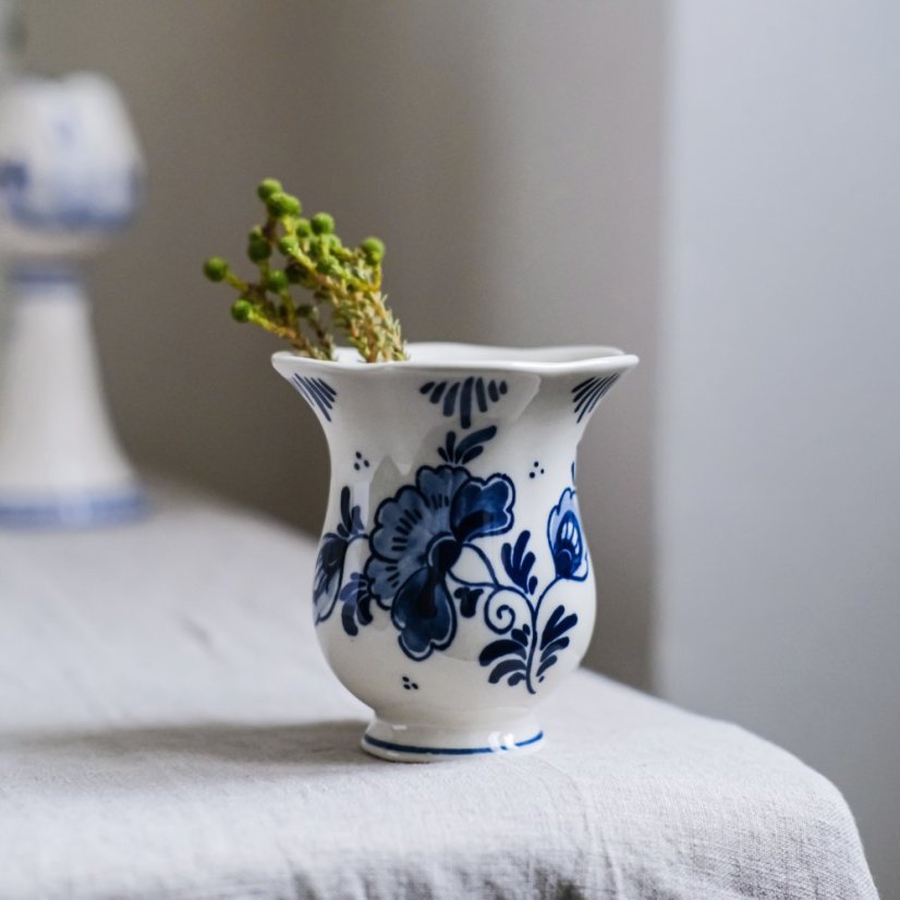 Dekorační vázička Delft 8x7 cm
