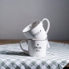 Porcelánový hrnek 275 ml Dream Big - Clayre&Eef
