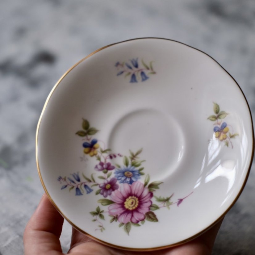 Šálek s podšálkem kostní porcelán 150 ml  England