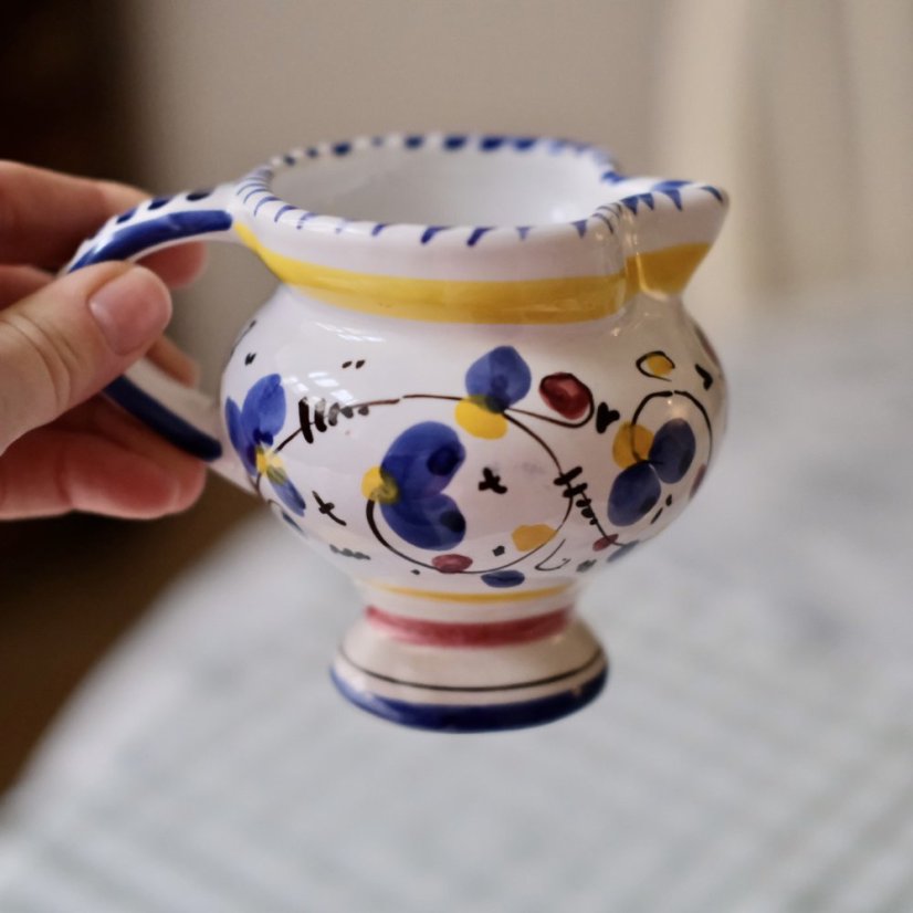Ručnš malovaný džbánek 9 cm