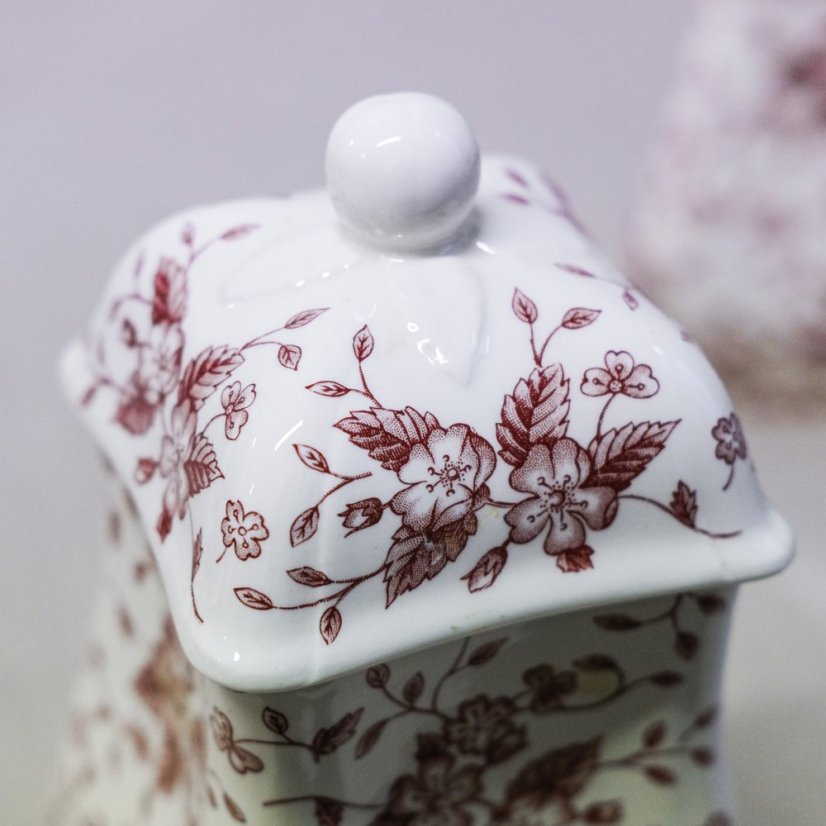 Doza s víkem England 21 cm