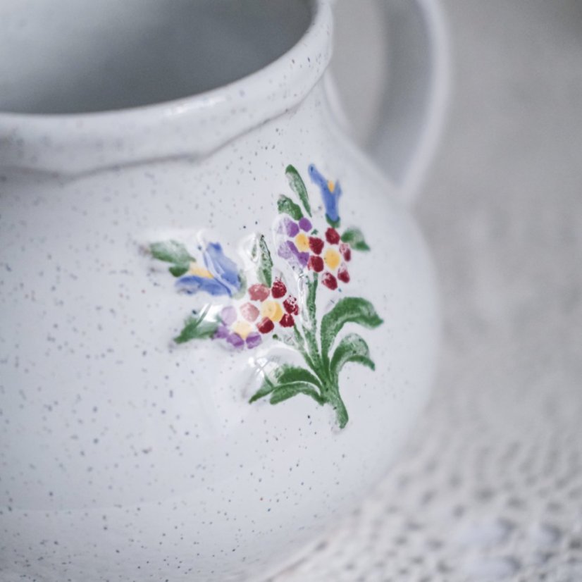 Keramický džbánek/váza 13 cm