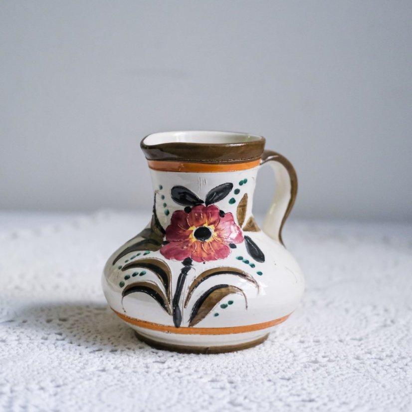 Italský keramický džbánek/váza 16 cm