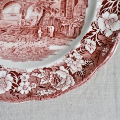 Velký talíř Palissy Pottery England 29 cm