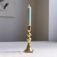 Mosazný svícen 16 cm