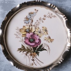 Porcelánový tácek na šperky 12,5 cm
