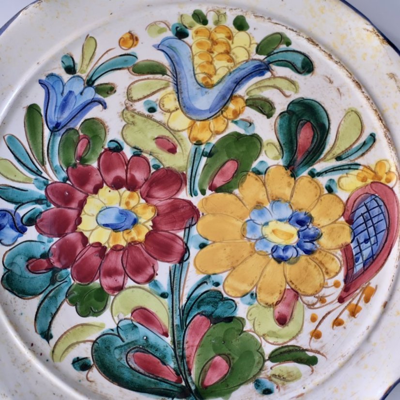 Závěsný keramický tálíř 31 cm