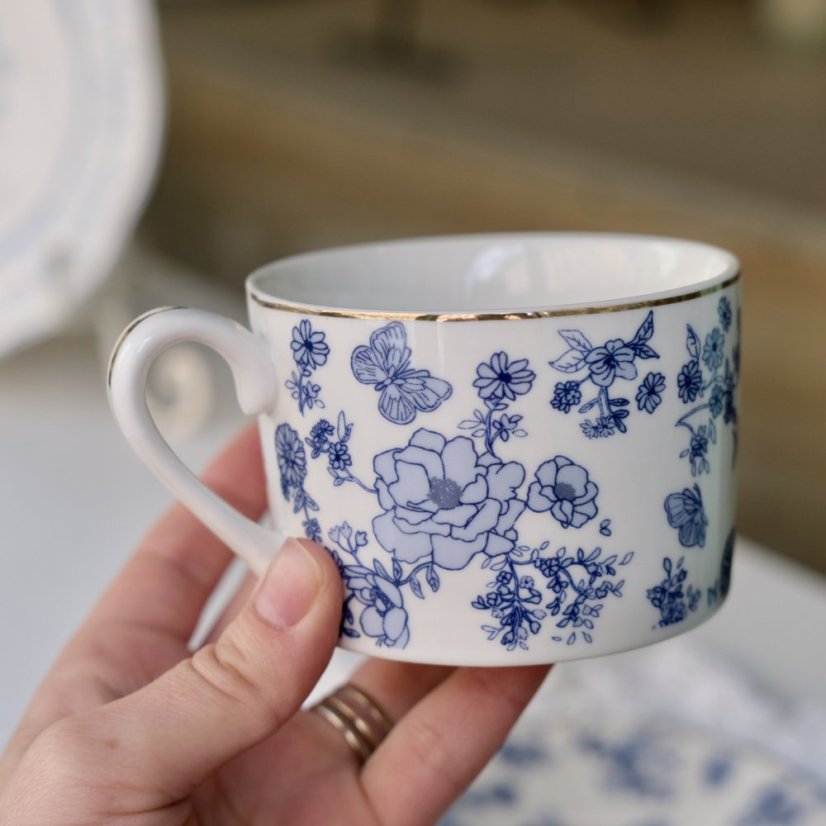 Porcelánový šálek s podšálkem 200ml