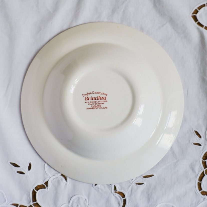 Hluboký obědový talíř 23 cm England - Grindley