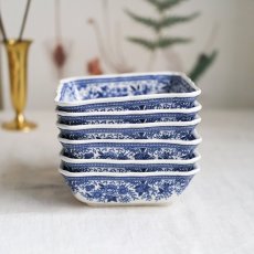 Čtvercová mísa 15 x 15 x 5 cm Villeroy & Boch Fasan modrá