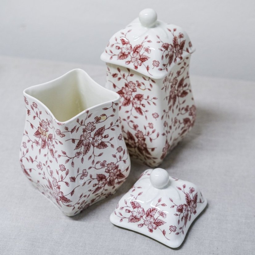 Doza s víkem England 21 cm