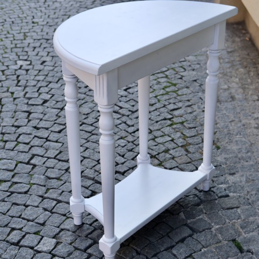 Konzolový dřevěný stolek 69 x 37 x 71 cm
