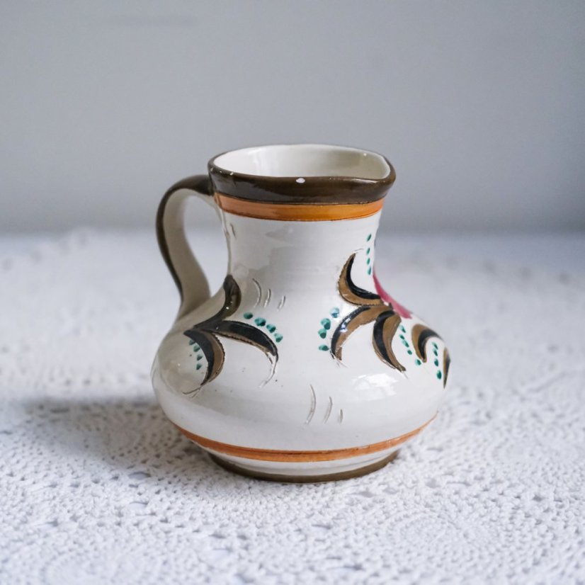 Italský keramický džbánek/váza 16 cm