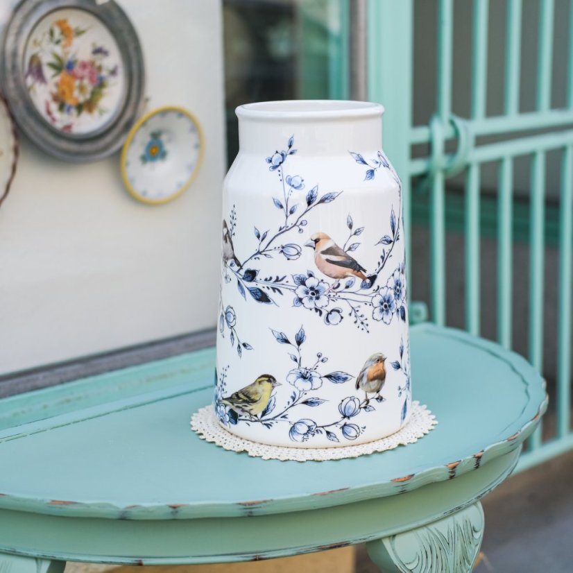Velká keramická váza Delft 31 cm