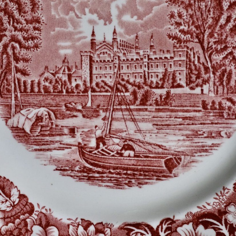 Obědový talíř Palissy Pottery England 25 cm