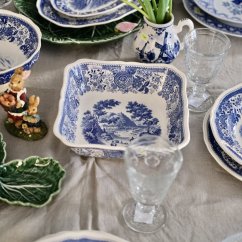 Salátová mísa 22 cm Villeroy & Boch Burgenland modrý