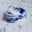 Vintage ručně malovaná šperkovnice/doza Delft 7x3.5 cm