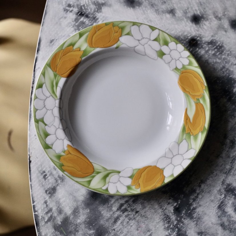 Porcelánový hluboký talíř Miranda 22 cm