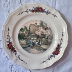 Talíř 26cm Sarreguemines Obernai France