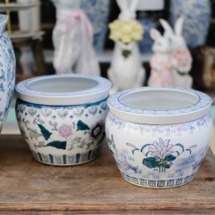 Keramický květináč 21x16 cm - Old China