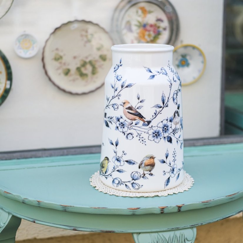 Velká keramická váza Delft 31 cm