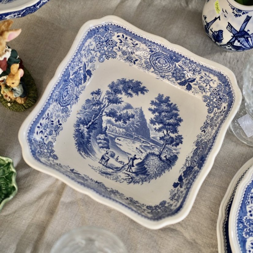 Salátová mísa 22 cm Villeroy & Boch Burgenland modrý