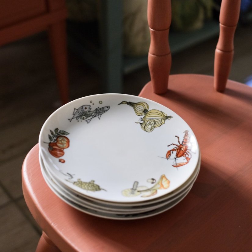 Tálíř 19 cm kostní porcelán Krautheim Selb Bavaria