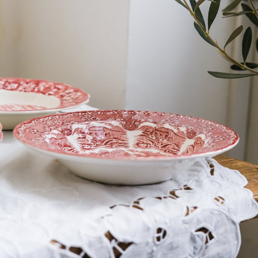 Hluboký obědový talíř 23 cm England - Grindley