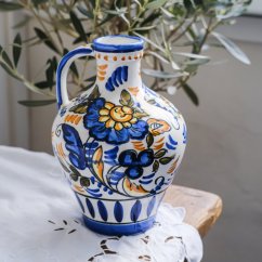 Keramická malovaná váza 22 cm