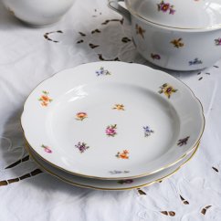 Porcelánový hluboký talíř Kahla - Germany 23,5 cm