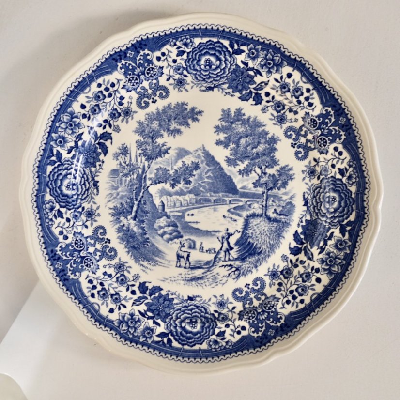 Tálíř 25cm Villeroy & Boch Burgenland modrý