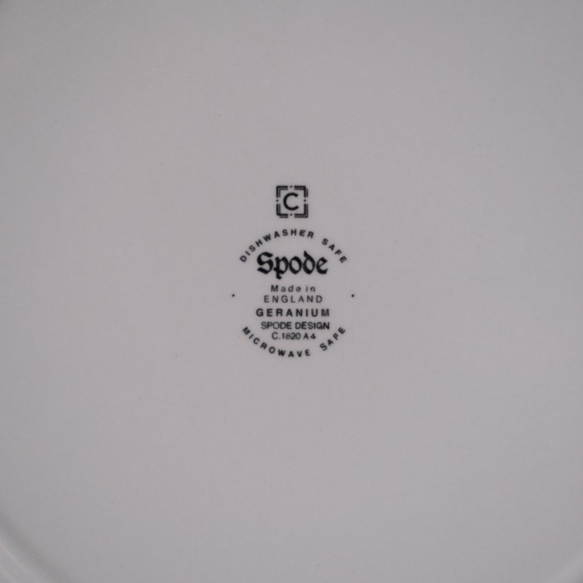 Hluboký talíř SPODE bílo-modrý