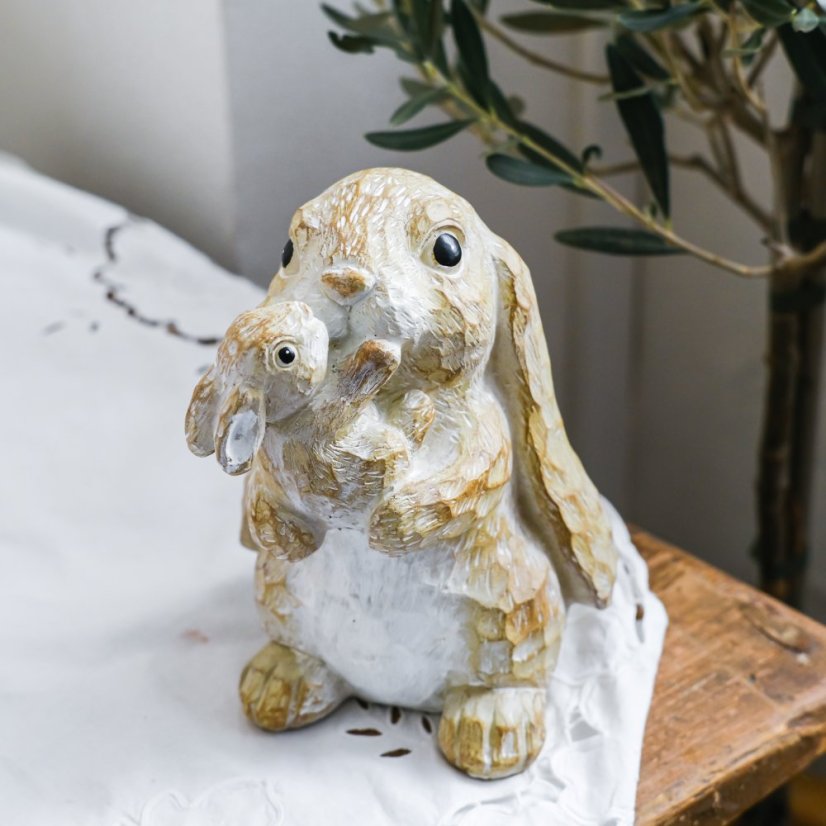 Figurka roztomilý králík 20 cm