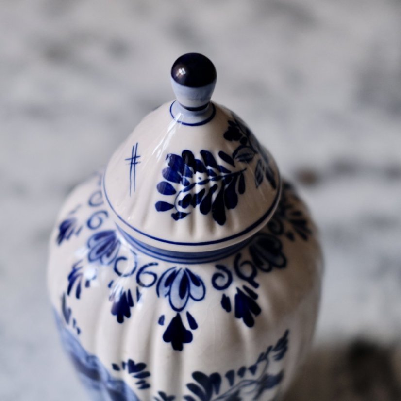 Porcelánová doza Delft Ginger Jar 23 cm