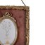 Závěsný rámeček 10 x 15 cm se sametovým zdobením