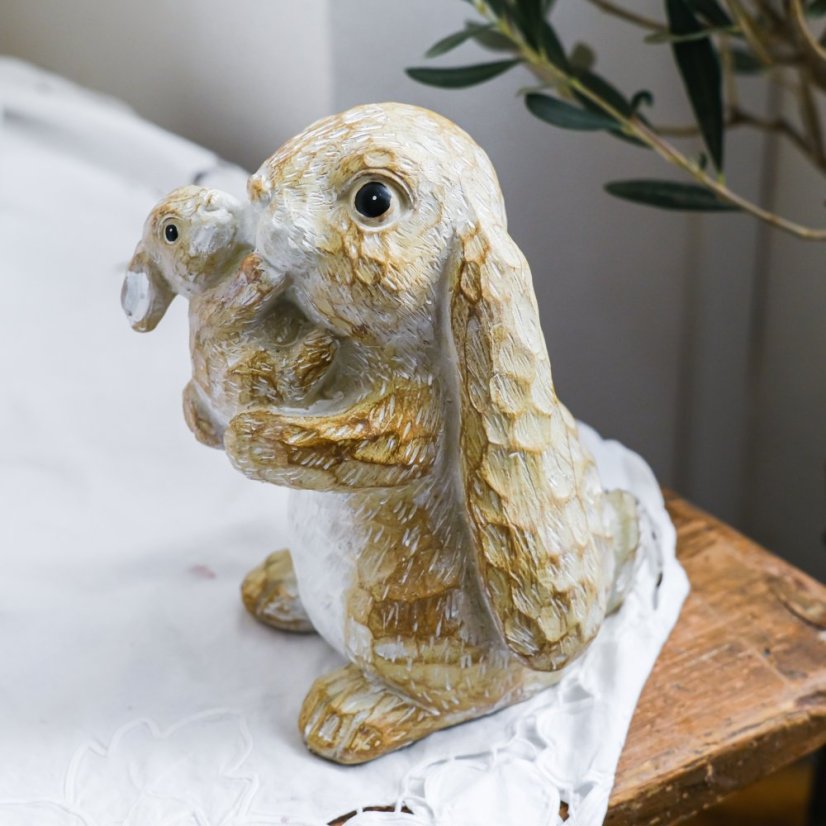 Figurka roztomilý králík 20 cm