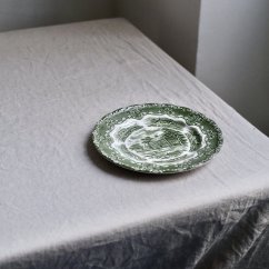 Zelený talíř  W.H.Grindley  20cm