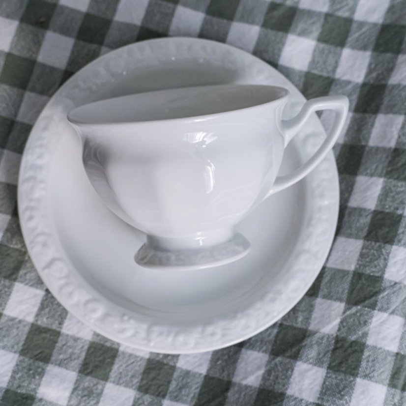 Porcelánový šálek s podšálkem 200 ml Rosenthal  Classic Rose- Germany