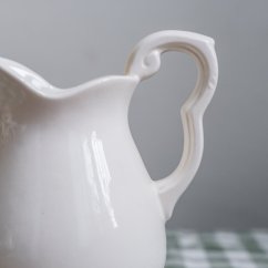 Bílý džbánek 14cm