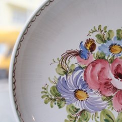 Keramický závěsný talíř 28 cm