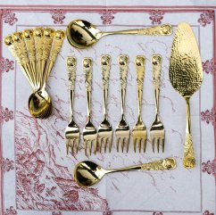 Sada dezertních příborů (nerez.)