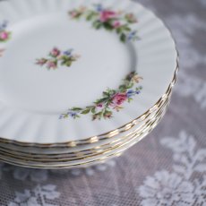 Porcelánový talíř 18 cm - Royal Albert Moss Rose England