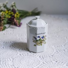 Porcelánová dóza s víkem 14 cm