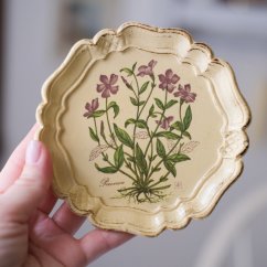 Dřevěný tácek na šperky 12,5 cm
