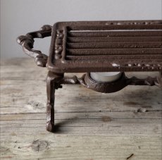 Litinový ohřívač na svíčku, obdélníkový, Esschert Design