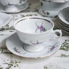Porcelánový šálek s podšálkem 200ml  Wawel Poland