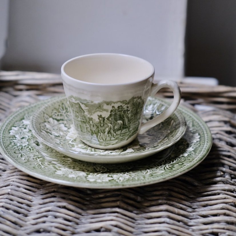 Snídaňový talíř Royal Tudor Ware Staffordshire England 20 cm